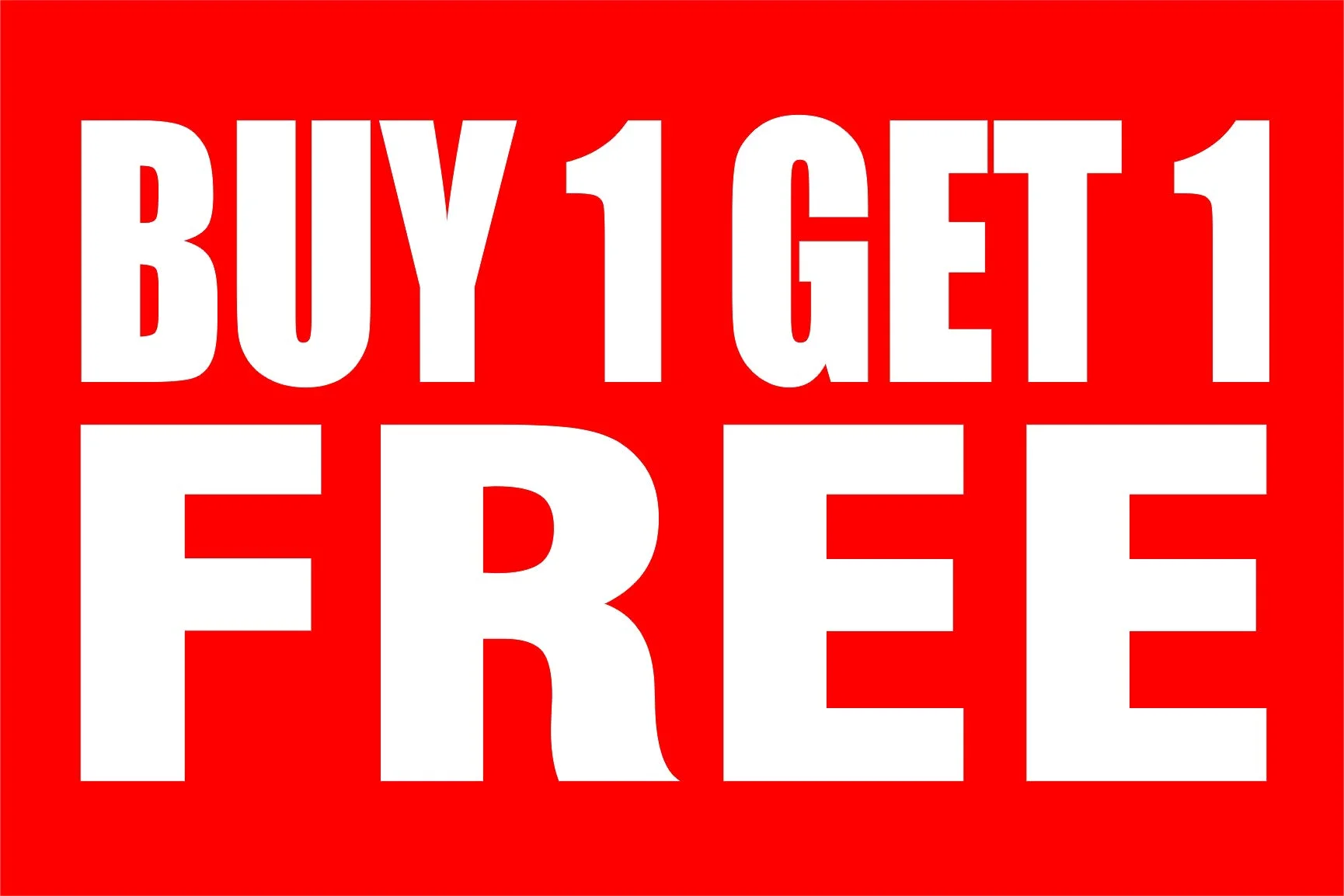 Buy 1 Get 1 Free logo